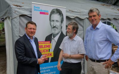 Gute Stimmung beim liberalen Sommerfest