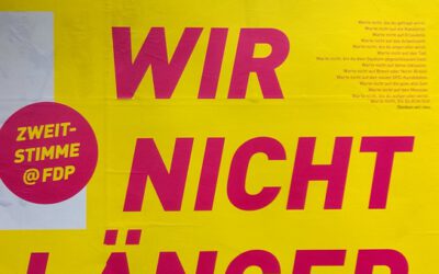 Warten wir nicht länger – FDP beschließt Wahlaufruf