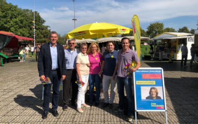 Infostand mit Martin Hagen