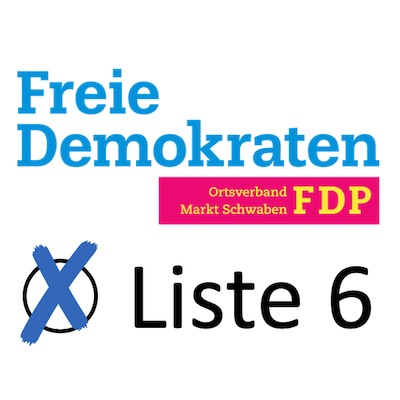 Liste der FDP Markt Schwaben zur Kommunalwahl 2020