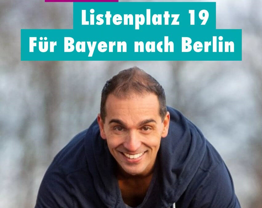 Marc Salih auf Listenplatz 19