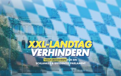 Volksbegehren: XXL-Landtag verhindern