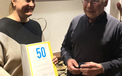 Horst Jürgen Schreiner ist 50 Jahre FDP-Mitglied