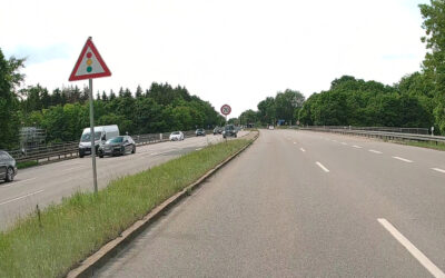 Verkehrskollaps durch B 304-Brückenbau