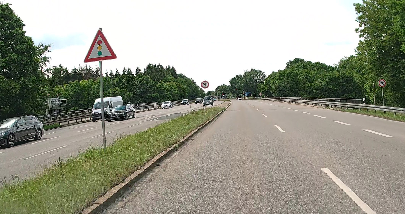 Verkehrskollaps durch B 304-Brückenbau