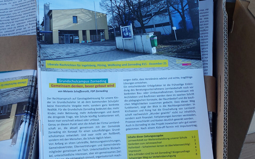 Zornedinger Panorama jetzt auch als Onlineversion verfügbar