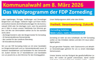 Wahlprogramm und Kandidaten aus Zorneding