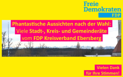 Tolle FDP-Erfolge in unserem Landkreis